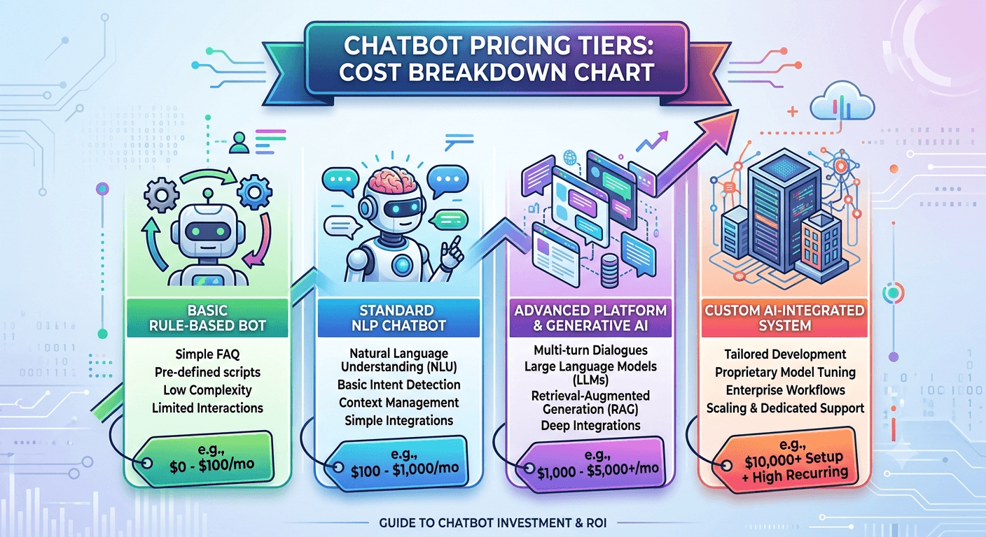 Blog - How Much Does a Custom Chatbot Cost? | Electronikmedia