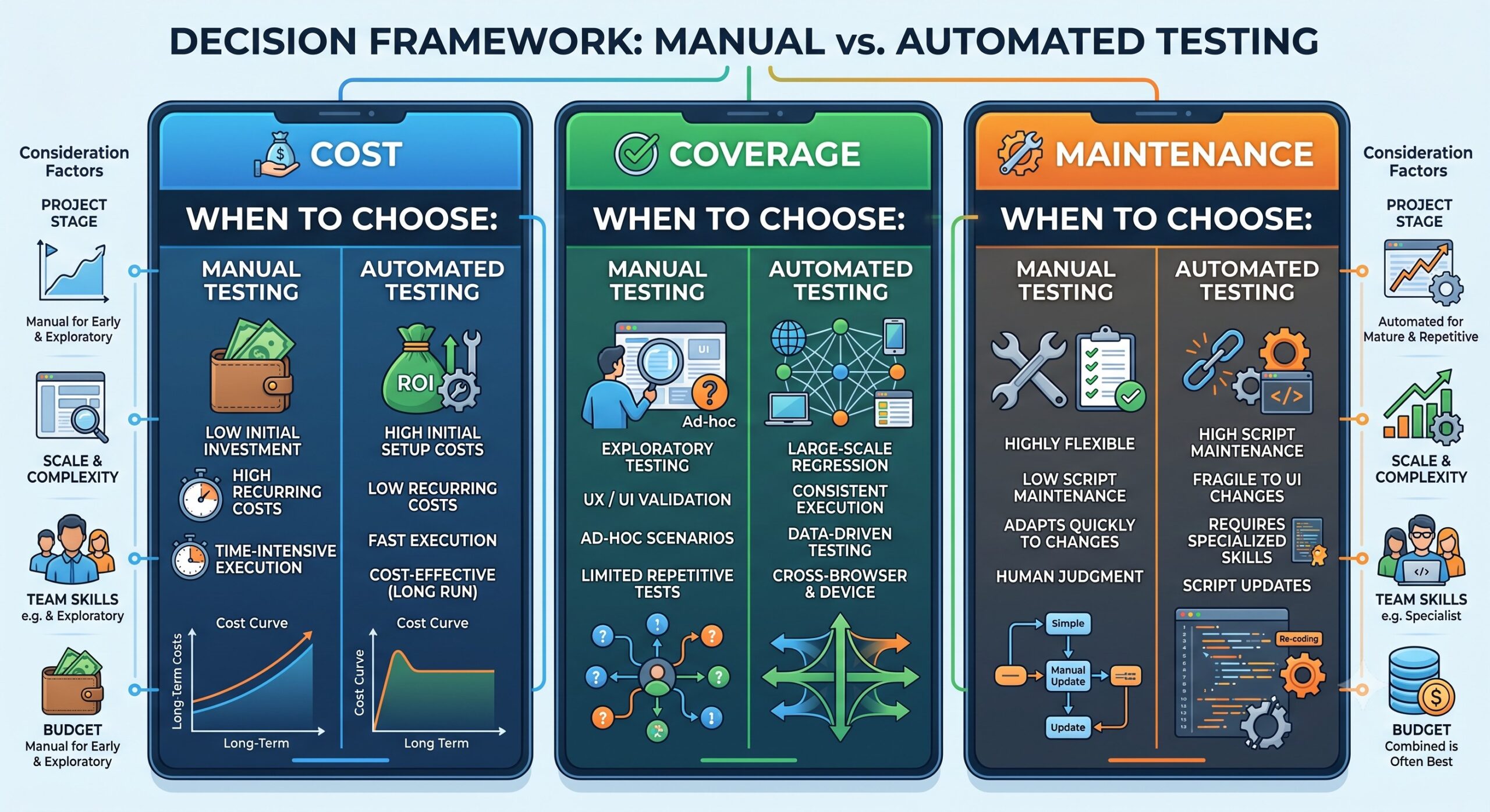 Blog - Manual vs automated testing: which does your project actually need?